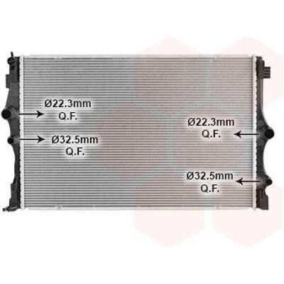 VAN WEZEL 30012717 - Kühler - Mercedes-Benz CLA Coupe VAN WEZEL 30012717 - Kühler - Mercedes-Benz CLA Coupe