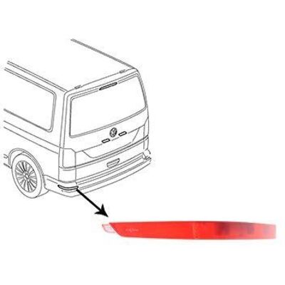 VAN WEZEL Element Reflectorizant - Stâng - Pentru Volkswagen Transporter T6 VAN WEZEL Element Reflectorizant - Stâng - Pentru Volkswagen Transporter T6