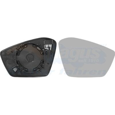 VAN WEZEL 7611838 Cristal de espejo derecho para SKODA Kamiq - Cristal de espejo VAN WEZEL 7611838 Cristal de espejo derecho para SKODA Kamiq - Cristal de espejo