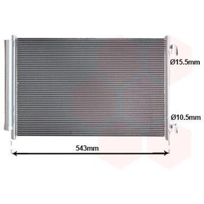 VAN WEZEL 17015709 - Κοντέινερ κλιματισμού για Fiat & Lancia VAN WEZEL 17015709 - Κοντέινερ κλιματισμού για Fiat & Lancia