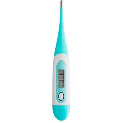 Lanaform DT-100 Kontaktthermometer - Blau/Weiß, Oral/Rektal/Unterarm Lanaform DT-100 Kontaktthermometer - Blau/Weiß, Oral/Rektal/Unterarm