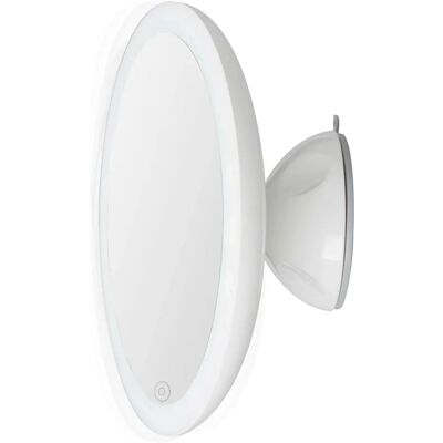 Lanaform 3.7 W 2v1 Zrcadlo - Zvětšení x5, LED Haló, Přísavka Lanaform 3.7 W 2v1 Zrcadlo - Zvětšení x5, LED Haló, Přísavka