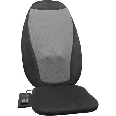 Lanaform Shiatsu - Masážní křeslo - Šedé - 43x63x37 cm Lanaform Shiatsu - Masážní křeslo - Šedé - 43x63x37 cm