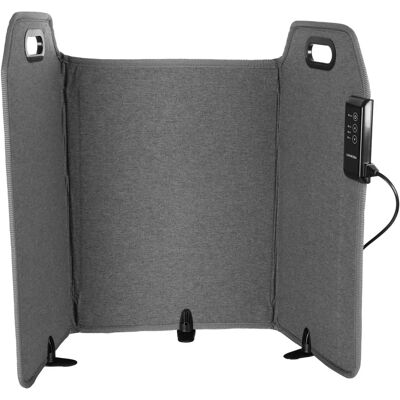 Panneau chauffant infrarouge Virilux - 3 niveaux, Repliable - Publicité Panneau chauffant infrarouge Virilux - 3 niveaux, Repliable - Publicité