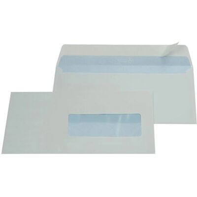 Gallery 017026 envelop C6/C5 - Wit - 500 stuks Gallery 017026 envelop C6/C5 - Wit - 500 stuks