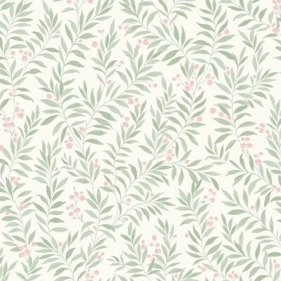Grandeco Maison Pink Green Textured Vinyl Wallpaper Grandeco Maison Pink Green Textured Vinyl Wallpaper