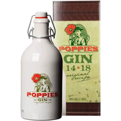 Poppies Gin 0,5L - Belgischer Heritage Gin Poppies Gin 0,5L - Belgischer Heritage Gin