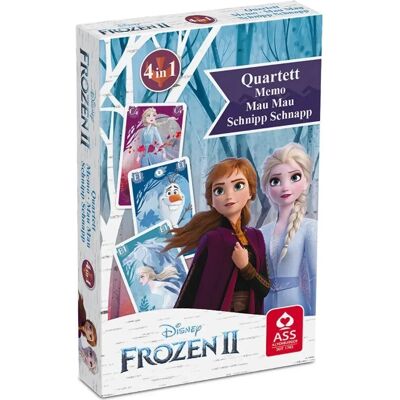 Cartamundi 22501548 La Reine des Neiges 2 Ass Altenburger 22501548 - Quatuor & Jeu d'Action Disney - Publicité Cartamundi 22501548 La Reine des Neiges 2 Ass Altenburger 22501548 - Quatuor & Jeu d'Action Disney - Publicité