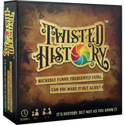 Cartamundi Twisted History Board Game Cartamundi Twisted History Board Game