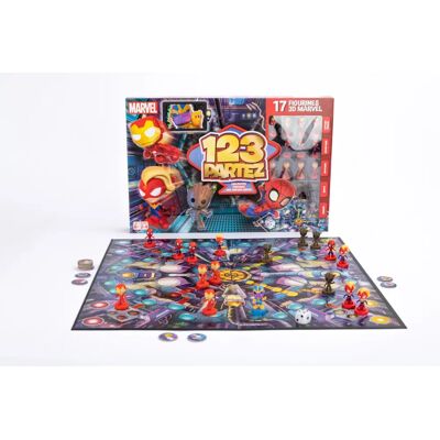 Shuffle Shuffle 130014356 Marvel Avengers Ludo - Jeu de société famille - Publicité Shuffle Shuffle 130014356 Marvel Avengers Ludo - Jeu de société famille - Publicité