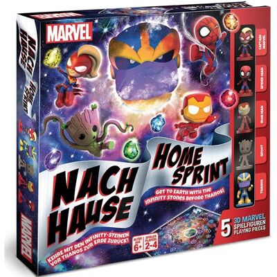 ASS Altenburg C75840390 - Disney Marvel - Galaktisches Wettlaufen - Brettspiel ASS Altenburg C75840390 - Disney Marvel - Galaktisches Wettlaufen - Brettspiel