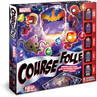 Cartamundi Marvel Avengers Course Folle - Jeu de Société - Publicité Cartamundi Marvel Avengers Course Folle - Jeu de Société - Publicité
