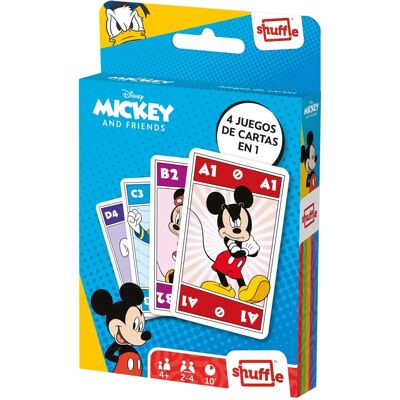 Jeu de Cartes Fournier Mickey & Friends - Jeu de Cartes - Publicité Jeu de Cartes Fournier Mickey & Friends - Jeu de Cartes - Publicité