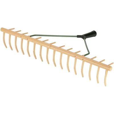 Jost HR16E12 - Râteau en plastique avec 16 dents courbées pour jardin - Publicité Jost HR16E12 - Râteau en plastique avec 16 dents courbées pour jardin - Publicité