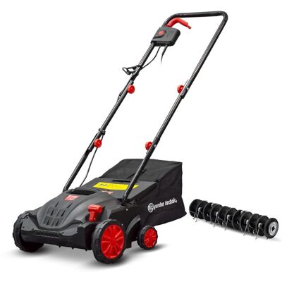 Elem Technic Rasenlüfter - 1500W, 32cm, 30L, 2-in-1, EU-Stecker Elem Technic Rasenlüfter - 1500W, 32cm, 30L, 2-in-1, EU-Stecker