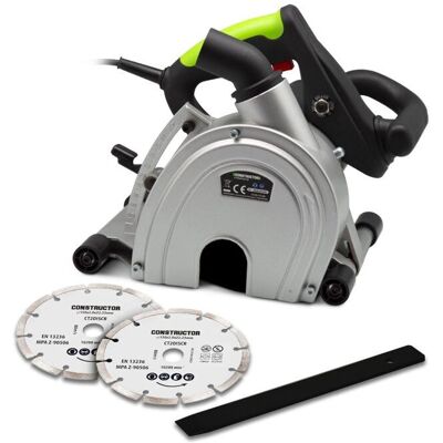 Constructor 1700W - Machine à Rainurer en Béton - Publicité Constructor 1700W - Machine à Rainurer en Béton - Publicité