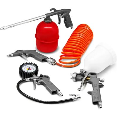 Constructor Construc - ensemble de 5 pièces - tuyau de 5 m - pistolet de pulvérisation 500 ml - kit d'outils - Publicité Constructor Construc - ensemble de 5 pièces - tuyau de 5 m - pistolet de pulvérisation 500 ml - kit d'outils - Publicité