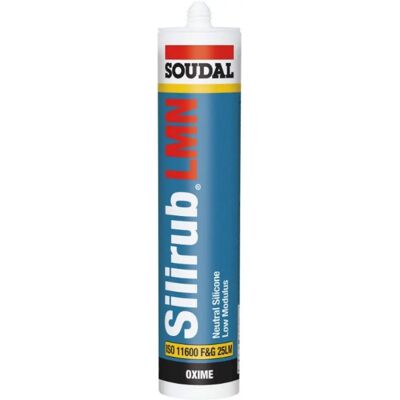 Soudal - Silirub 2 - White - 310 ml - Silicone sealant Soudal - Silirub 2 - White - 310 ml - Silicone sealant