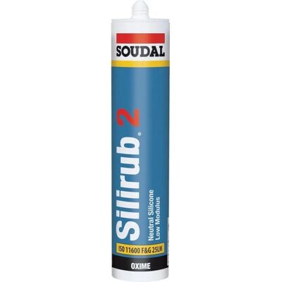 Soudal - Silirub 2 Sellador Marrón Oscuro Soudal - Silirub 2 Sellador Marrón Oscuro