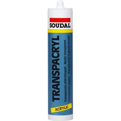 Soudal Transpacryl 310ml Transparenter Dichtstoff Soudal Transpacryl 310ml Transparenter Dichtstoff