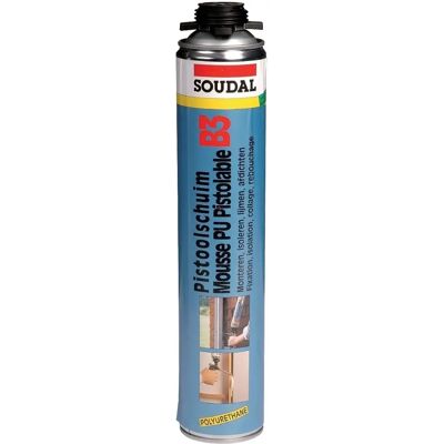 Mousse à faible expansion Soudal - Isolation et calfeutrage - Publicité Mousse à faible expansion Soudal - Isolation et calfeutrage - Publicité
