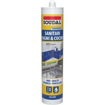SOUDAL Modello - Silicone, Trasparente - Sigillante SOUDAL Modello - Silicone, Trasparente - Sigillante