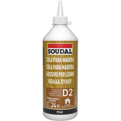Soudal 117835 Colla Bianca Legno Istantanea - Colla Soudal 117835 Colla Bianca Legno Istantanea - Colla