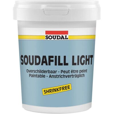 Soudal Soudafill Light Kit de Peinture Blanc 310 ml - Mastic Soudal Soudafill Light Kit de Peinture Blanc 310 ml - Mastic