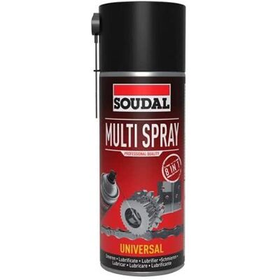 Soudal Multi Spray - Spray universale 8 in 1 400 ml Soudal Multi Spray - Spray universale 8 in 1 400 ml