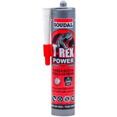 Soudal T-Rex Power Blanco - Sellador Adhesivo Soudal T-Rex Power Blanco - Sellador Adhesivo