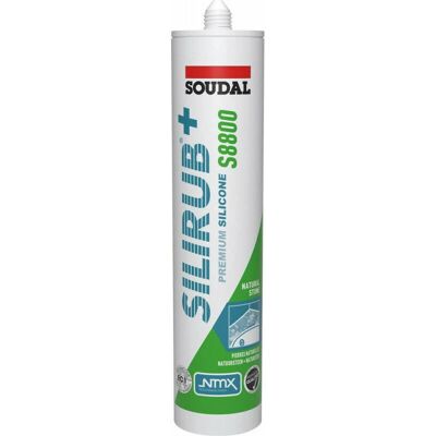 Soudal Silirub Ma Silicone - Natuursteen - Elastische Kit - 300ml Soudal Silirub Ma Silicone - Natuursteen - Elastische Kit - 300ml