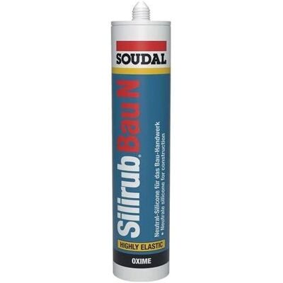 Soudal - Silirub 2 Neutral Transparenter Silikondichtstoff 300 ml Soudal - Silirub 2 Neutral Transparenter Silikondichtstoff 300 ml