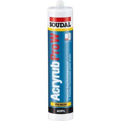Soudal - Sigillante acrilico nero 310ml - Interno/Esterno Soudal - Sigillante acrilico nero 310ml - Interno/Esterno