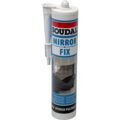 Soudal Mirror Fix White - Mirror Adhesive Soudal Mirror Fix White - Mirror Adhesive