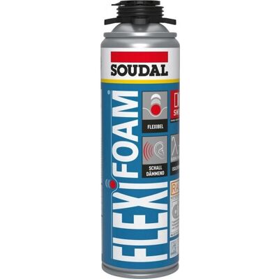 Soudal - FLEXI 500ml - Azul - Monocomponente - Espuma Soudal - FLEXI 500ml - Azul - Monocomponente - Espuma