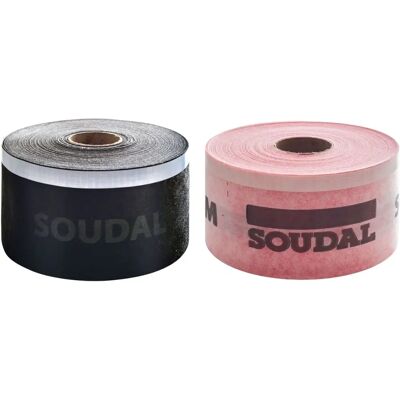Soudal - SWS Outside Standard Tape - Noir 300 mm - Tape - Publicité Soudal - SWS Outside Standard Tape - Noir 300 mm - Tape - Publicité