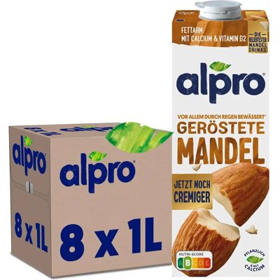 Alpro Original Geröstete Mandeldrink - Pflanzenbasierte Milchalternative Alpro Original Geröstete Mandeldrink - Pflanzenbasierte Milchalternative