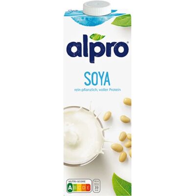 Alpro - Original Soy Drink - 1 L - Soya - Boisson - Publicité Alpro - Original Soy Drink - 1 L - Soya - Boisson - Publicité