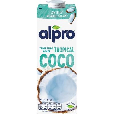 Danone Alpro Kokos-Reisdrink - Vegetarische Milchalternative 1L Danone Alpro Kokos-Reisdrink - Vegetarische Milchalternative 1L