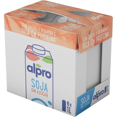 Alpro Bevanda di Soia senza zucchero - Confezione 8 x 1L Alpro Bevanda di Soia senza zucchero - Confezione 8 x 1L