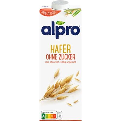 Alpro Oat Drink - Sugar Free, Vitamin B12 & Calcium Alpro Oat Drink - Sugar Free, Vitamin B12 & Calcium