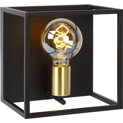 Lucide Ruben Wall Light - Modern Black & Gold E27 - Wall Light Lucide Ruben Wall Light - Modern Black & Gold E27 - Wall Light