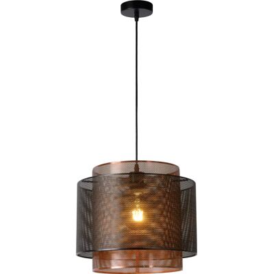 Lucide Orrin Adjustable Pendant Light - Modern Black Copper Ceiling Lamp Lucide Orrin Adjustable Pendant Light - Modern Black Copper Ceiling Lamp