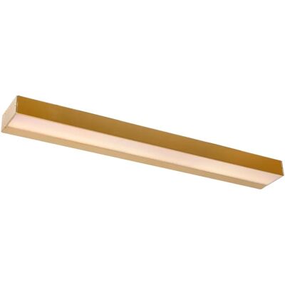 Lucide Alexa Lampada da Parete - 8W Bianco Caldo - IP44 - Oro - Bagno Lucide Alexa Lampada da Parete - 8W Bianco Caldo - IP44 - Oro - Bagno