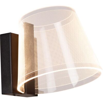 Lucide Korgis Wandleuchte - Transparent - 10W - IP44 - LED Lucide Korgis Wandleuchte - Transparent - 10W - IP44 - LED