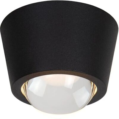Lucide Rigon LED Flush Ceiling Light - Black - 6W 3000K - Ceiling Light Lucide Rigon LED Flush Ceiling Light - Black - 6W 3000K - Ceiling Light