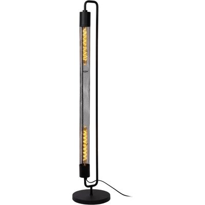 Nowoczesna lampa stojąca Lucide Calixt - Czarna - 2xE27 - 130cm - Stal Nowoczesna lampa stojąca Lucide Calixt - Czarna - 2xE27 - 130cm - Stal