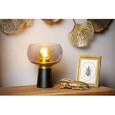 Retro stolní lampa Lucide Farris - Černá - 1xE27 - Unisex Retro stolní lampa Lucide Farris - Černá - 1xE27 - Unisex