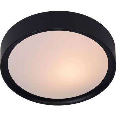 Lucide LEX Plafonnier - Noir - 25cm - Plafonnier Lucide LEX Plafonnier - Noir - 25cm - Plafonnier