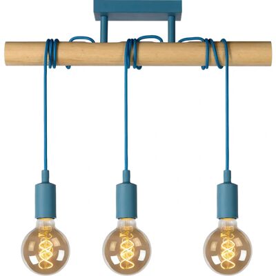 Lucide Pola Blau Moderne Deckenleuchte für Kinder Lucide Pola Blau Moderne Deckenleuchte für Kinder